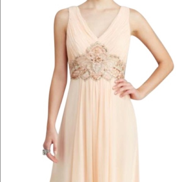 STUNNING Peach Sue Wong Dress. NWT - Picture 3 of 8